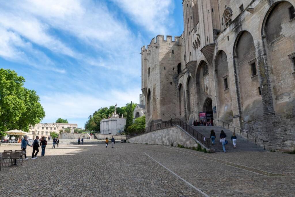 Apartament Bien D'Exception En Face Du Palais Des Papes Awinion Zewnętrze zdjęcie